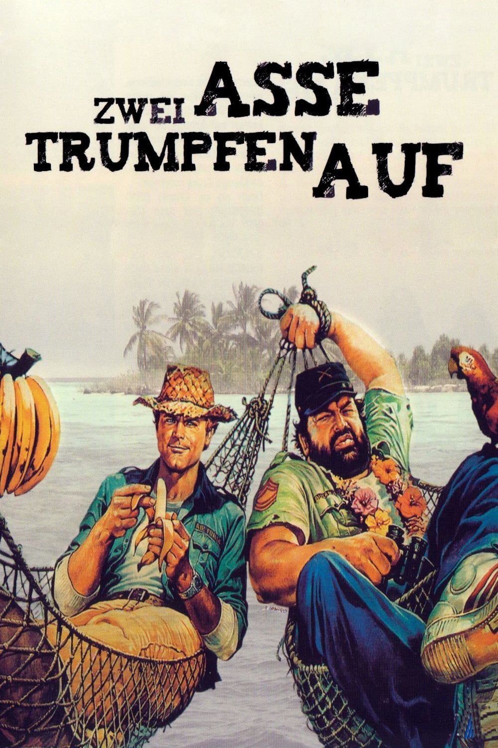 Plakat von "Zwei Asse trumpfen auf"