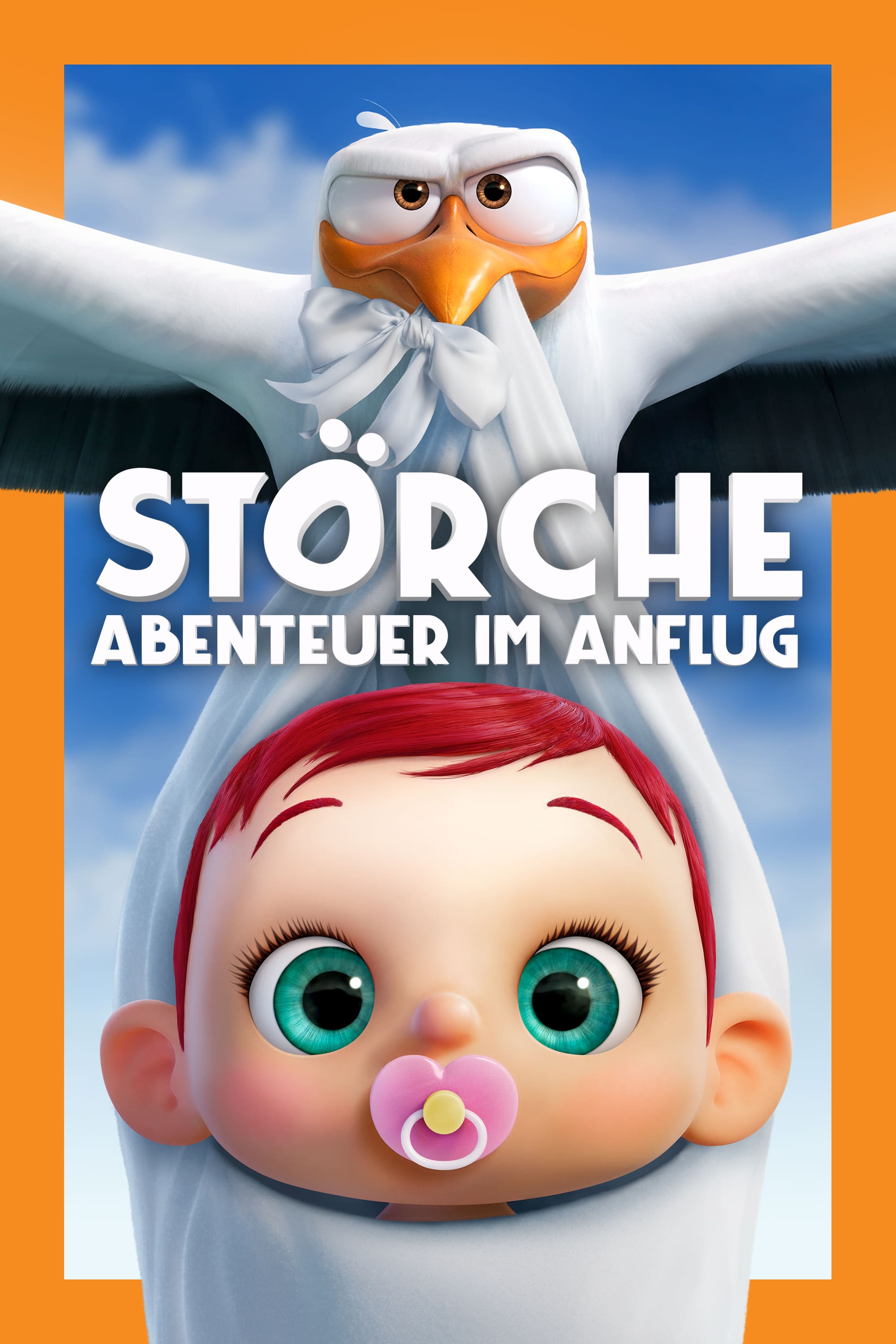 Plakat von "Störche - Abenteuer im Anflug"