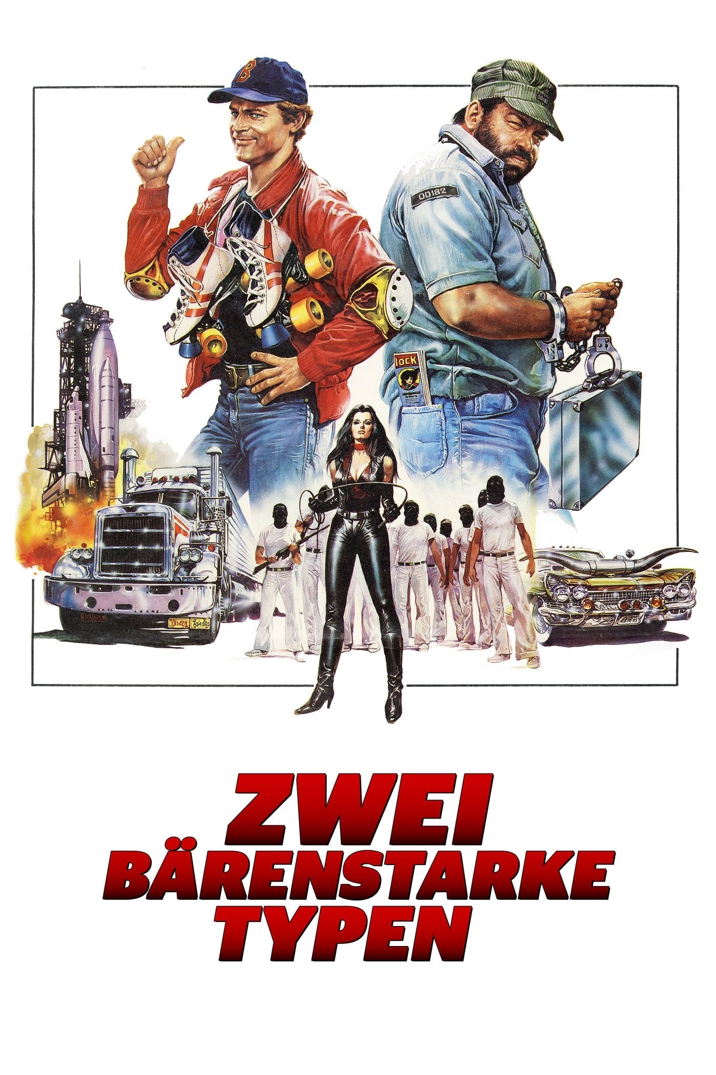Plakat von "Zwei bärenstarke Typen"