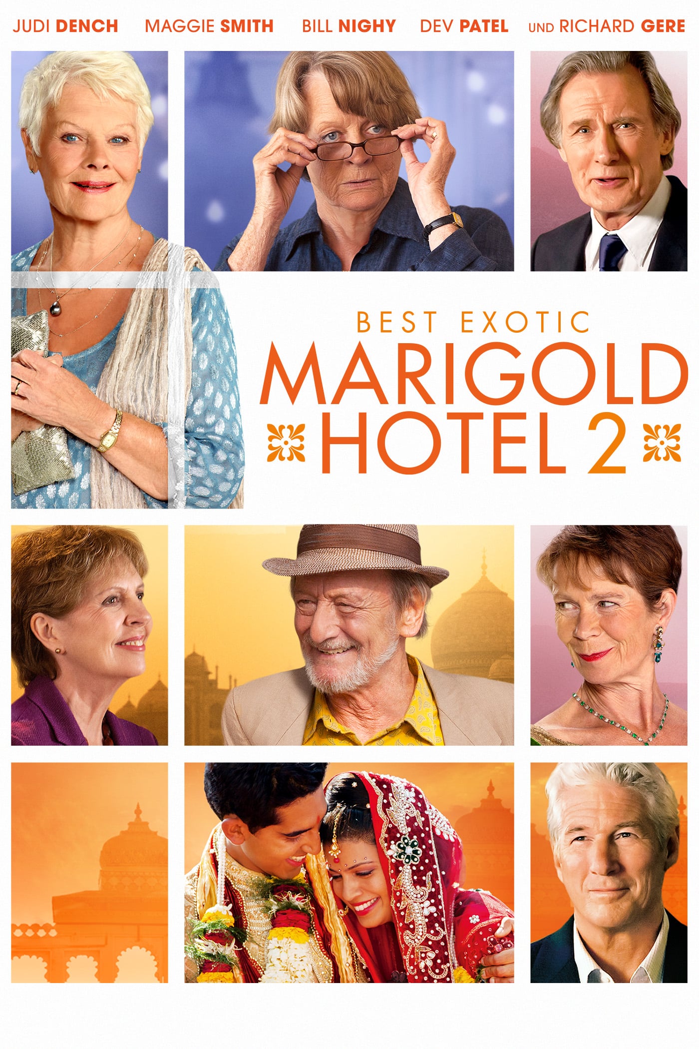 Plakat von "Best Exotic Marigold Hotel 2"