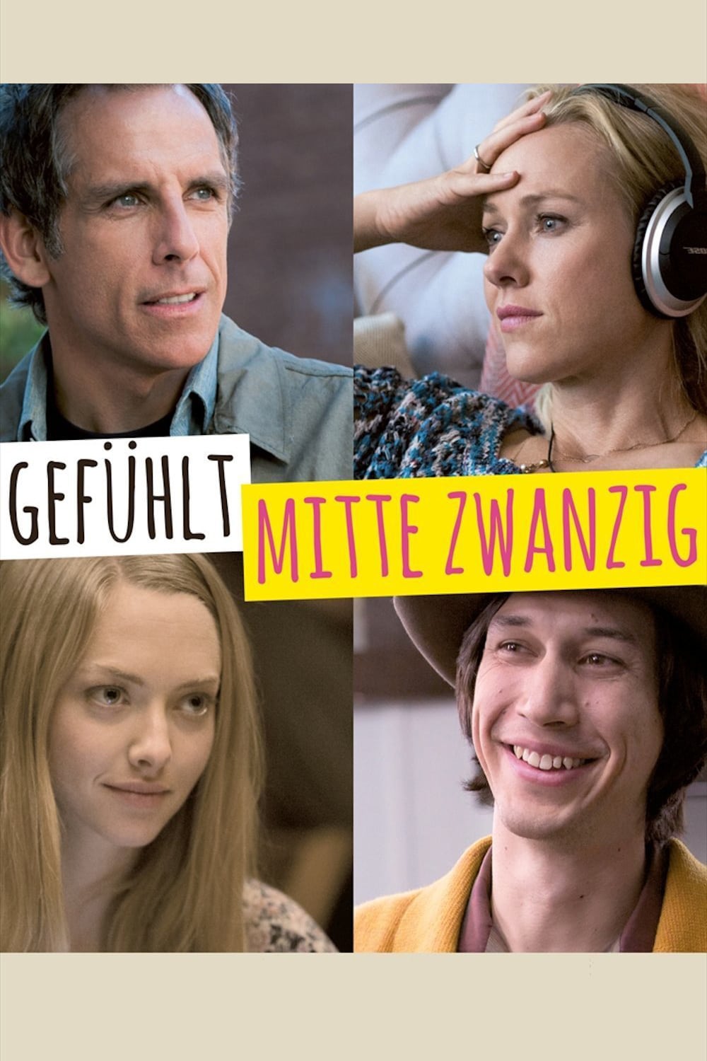 Plakat von "Gefühlt Mitte Zwanzig"