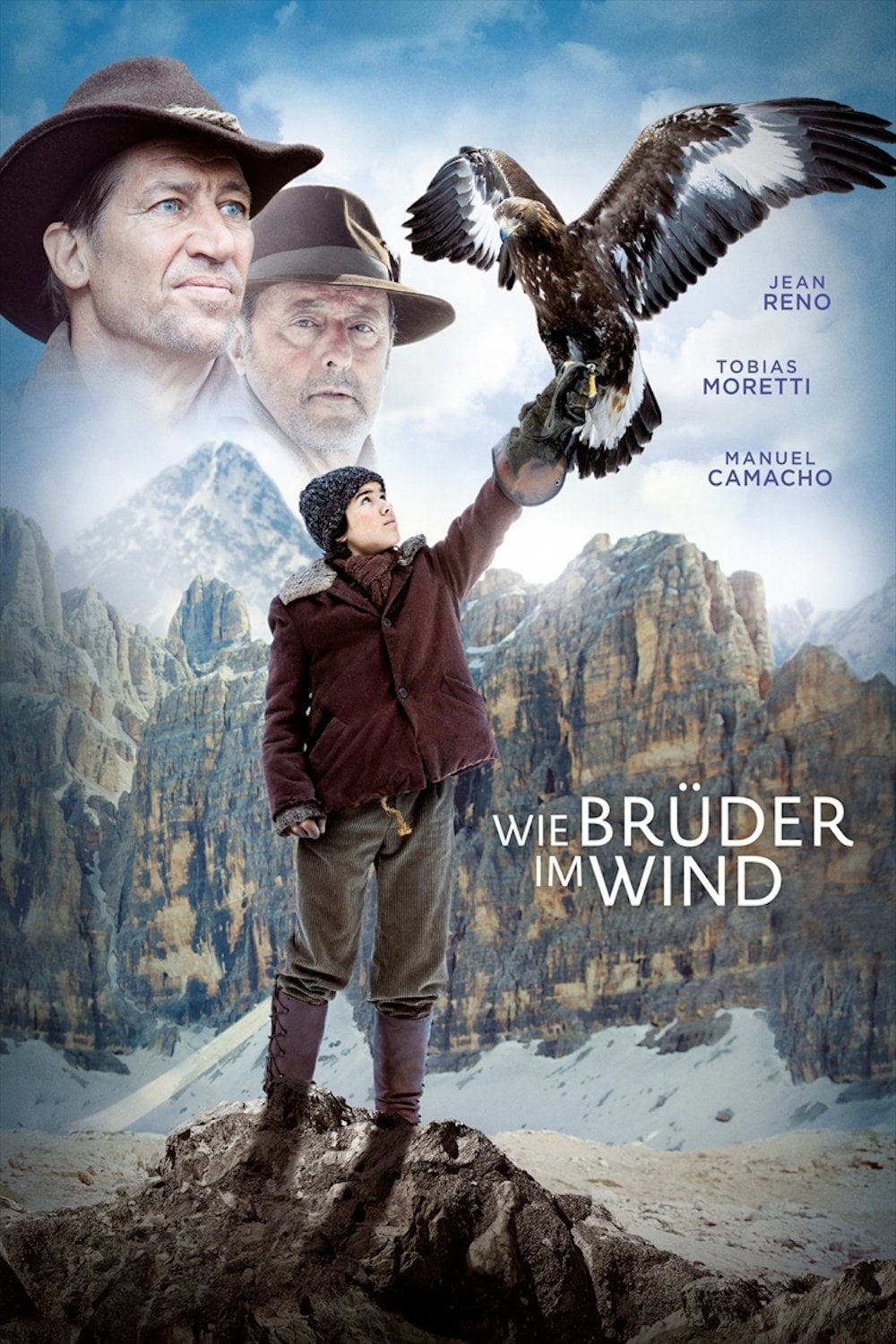 Plakat von "Wie Brüder im Wind"