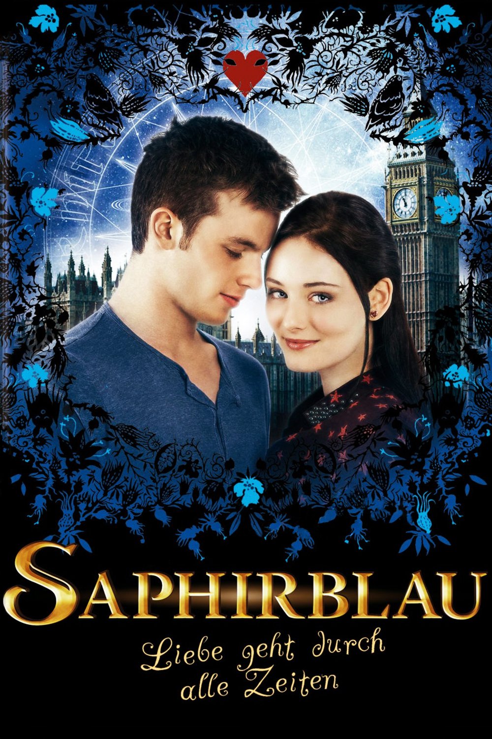 Plakat von "Saphirblau"