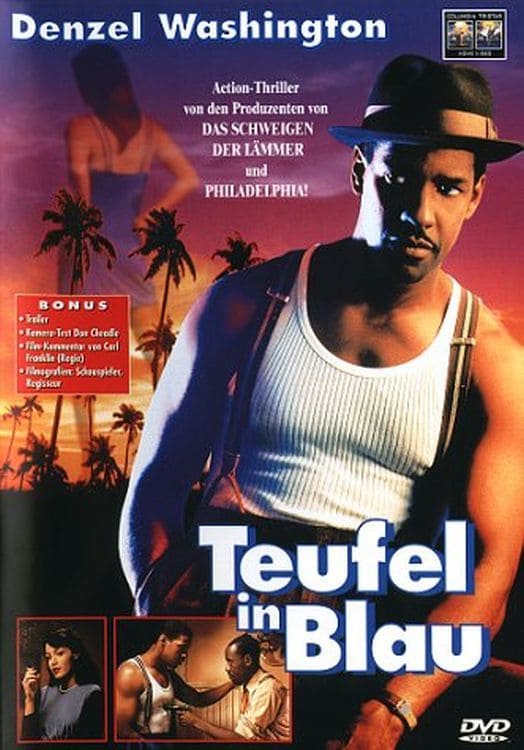 Plakat von "Teufel in Blau"