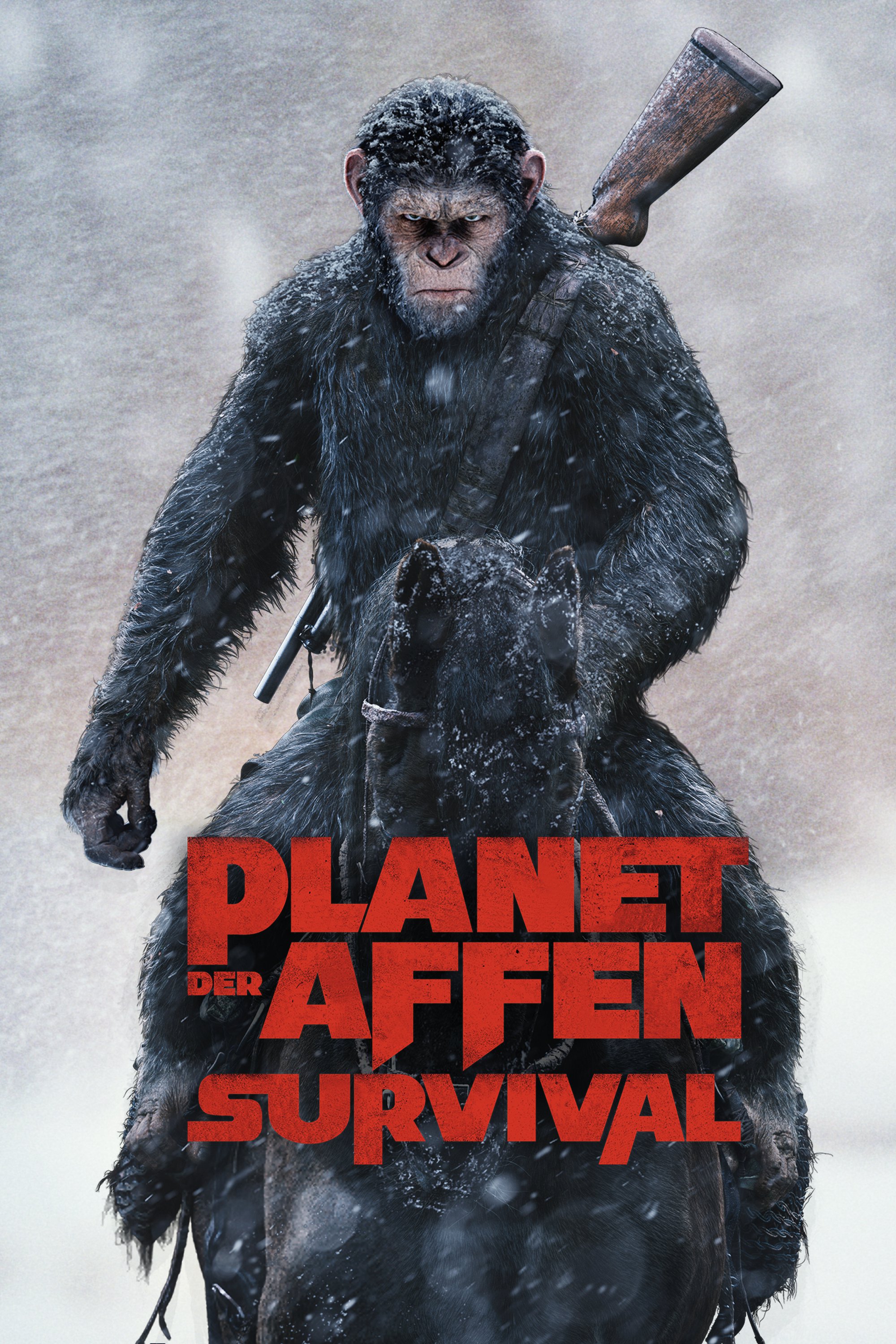 Plakat von "Planet der Affen - Survival"