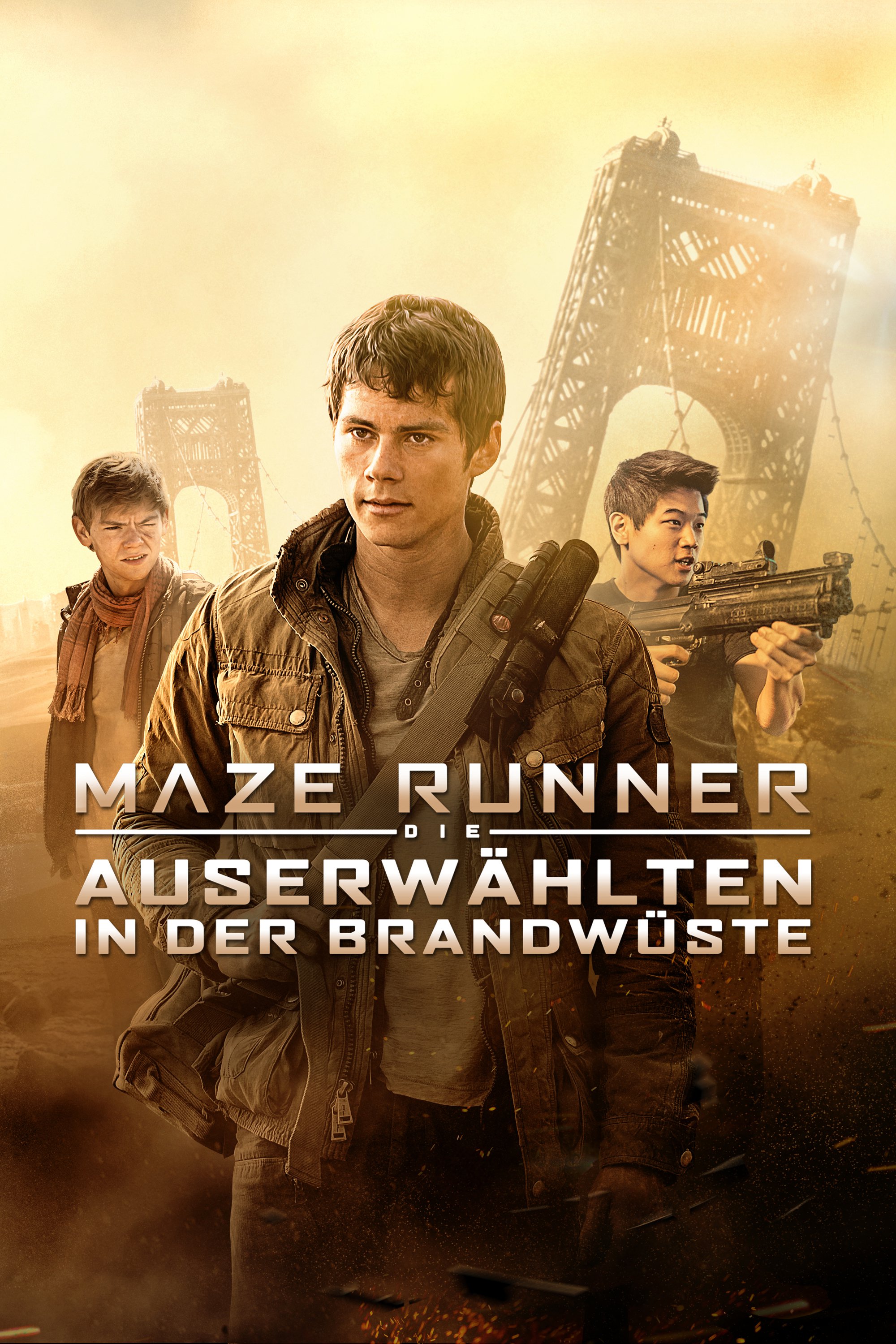 Plakat von "Maze Runner - Die Auserwählten in der Brandwüste"