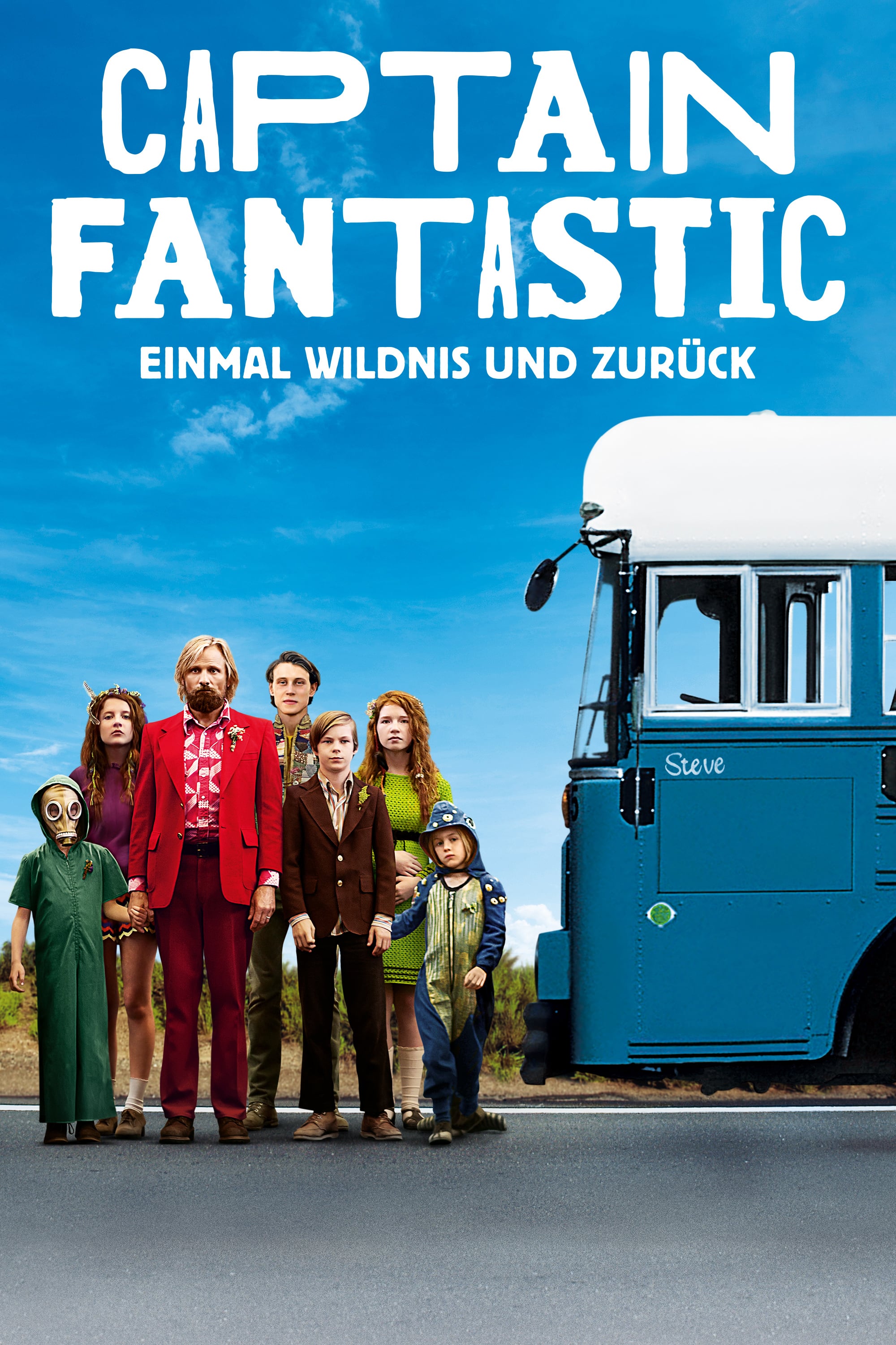 Plakat von "Captain Fantastic - Einmal Wildnis und zurück"