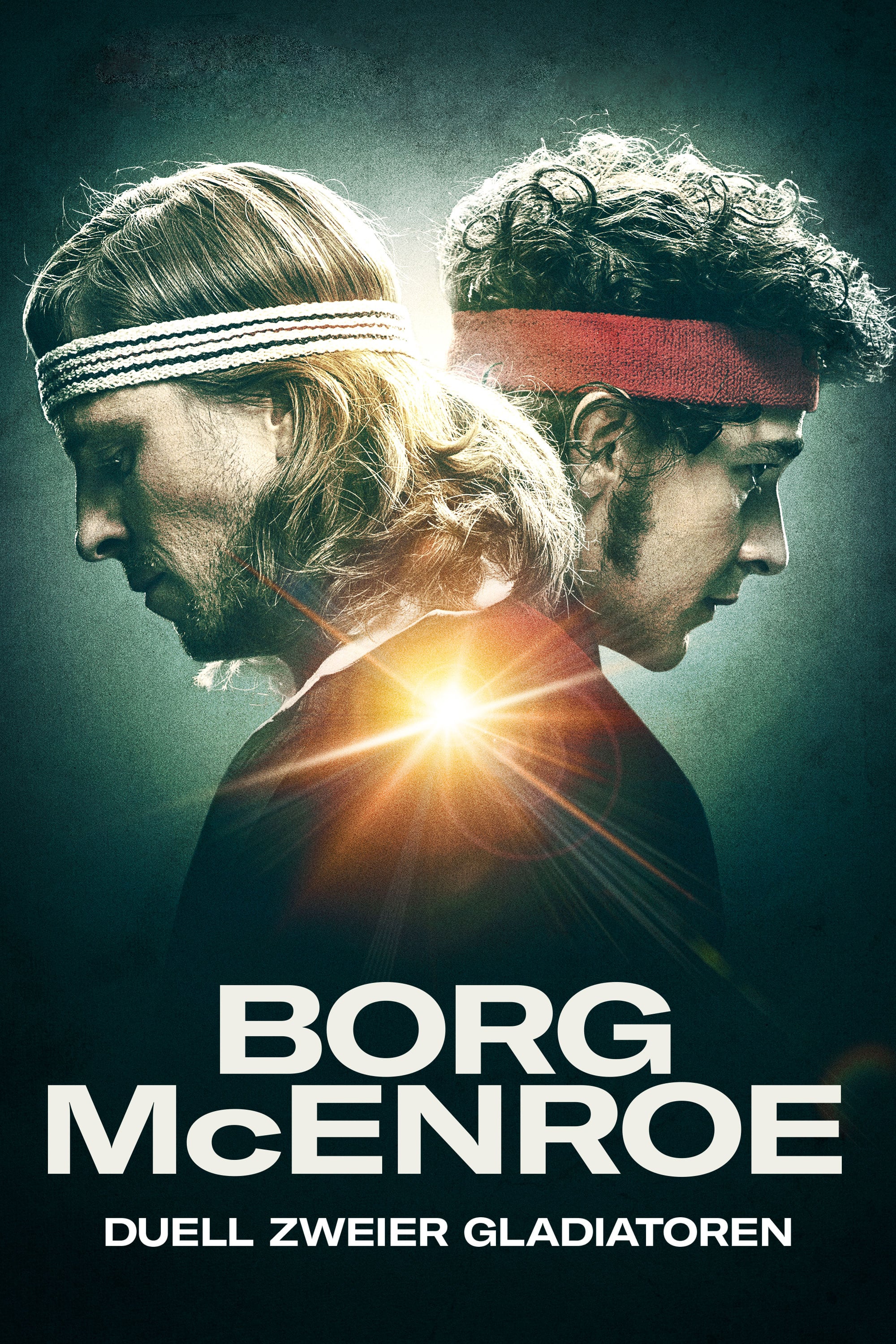 Plakat von "Borg McEnroe - Duell zweier Gladiatoren"