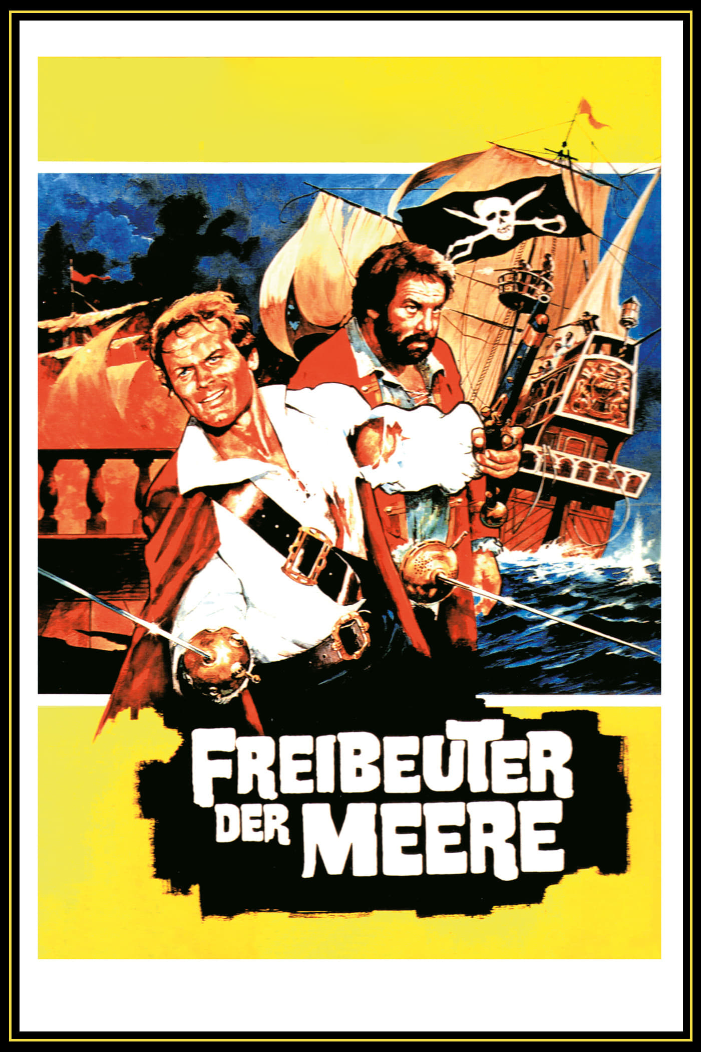 Plakat von "Freibeuter der Meere"