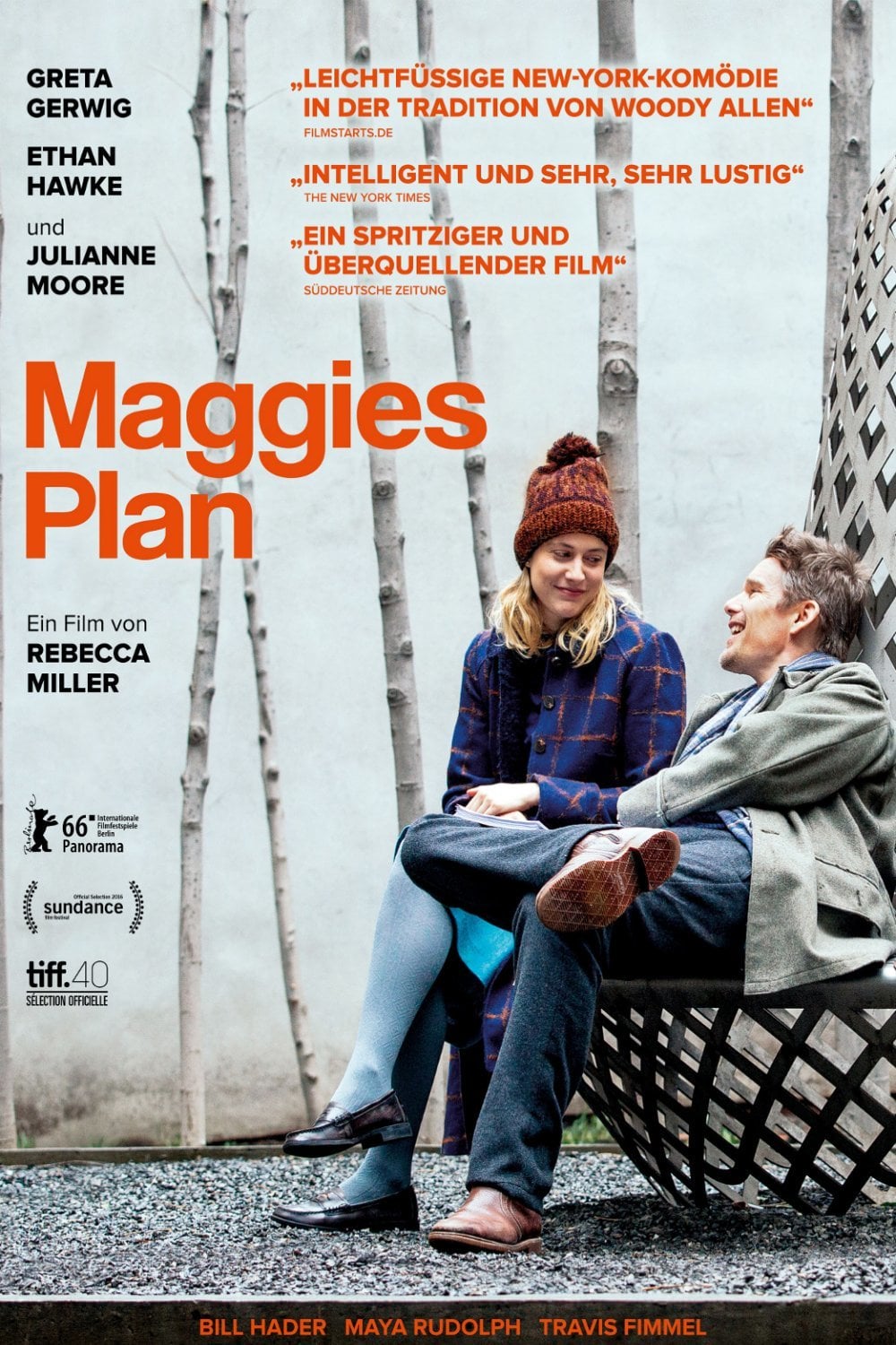 Plakat von "Maggie's Plan"