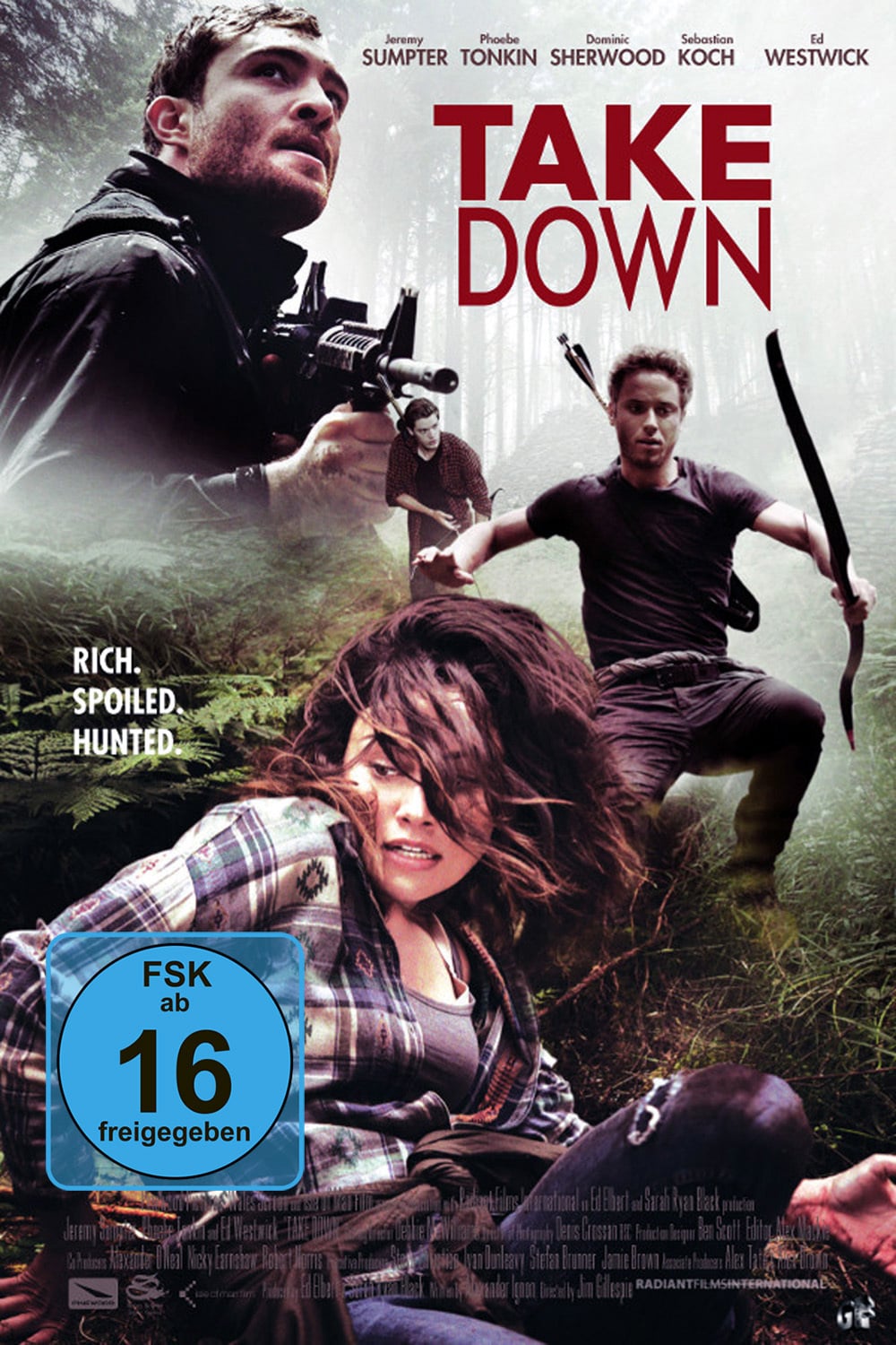 Plakat von "Take Down - Die Todesinsel"