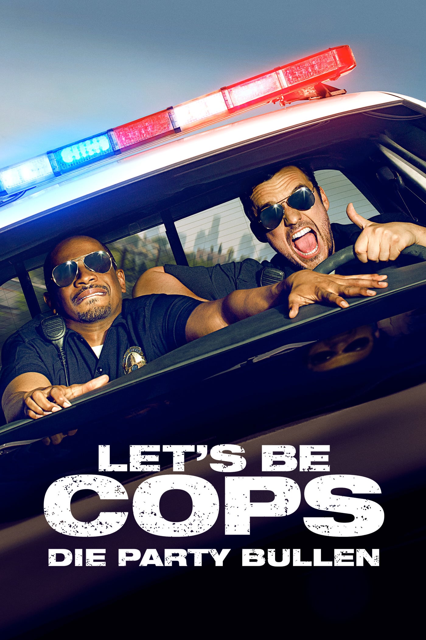 Plakat von "Let's be Cops - Die Party Bullen"