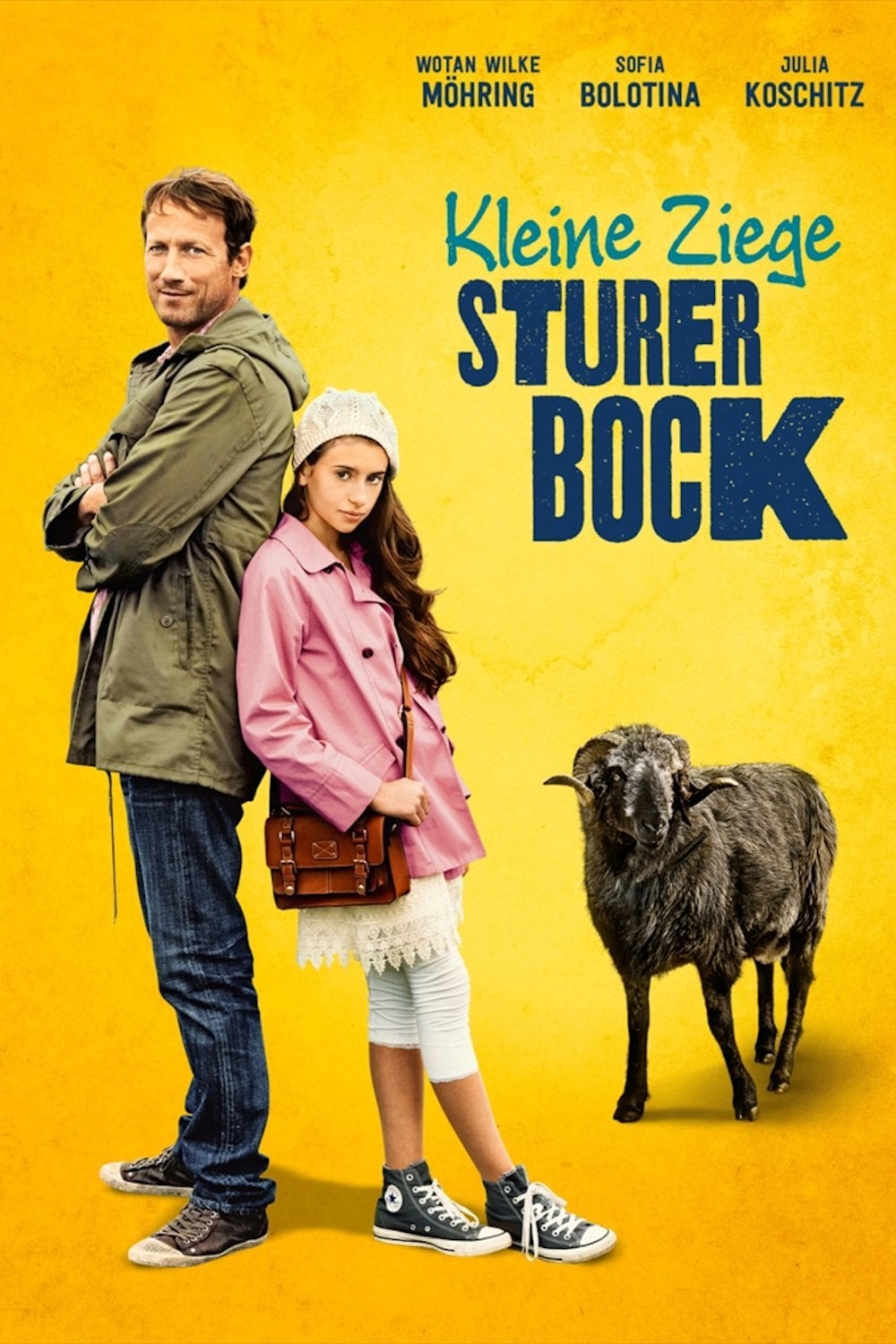 Plakat von "Kleine Ziege, sturer Bock"