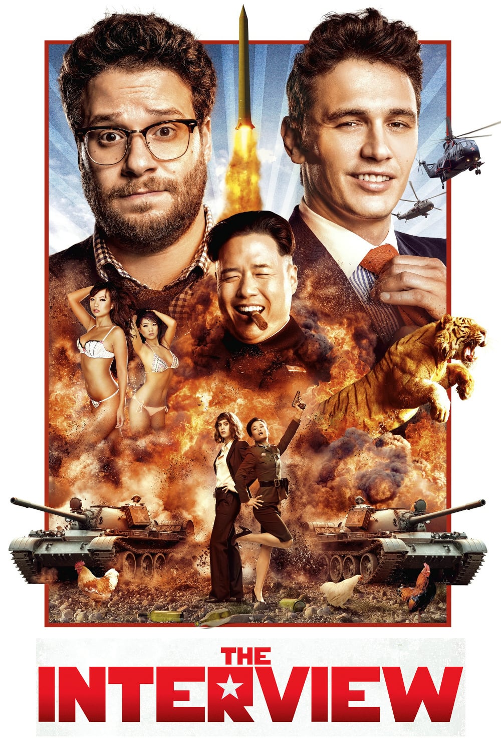 Plakat von "The Interview"