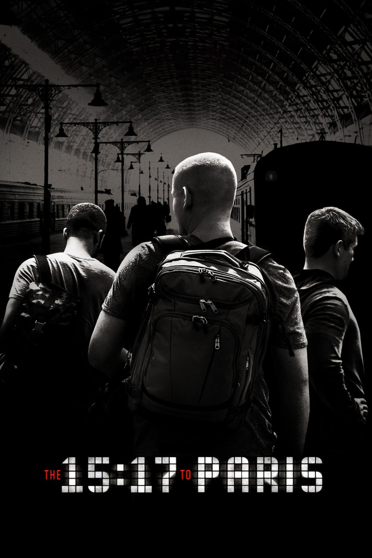 Plakat von "The 15:17 to Paris"
