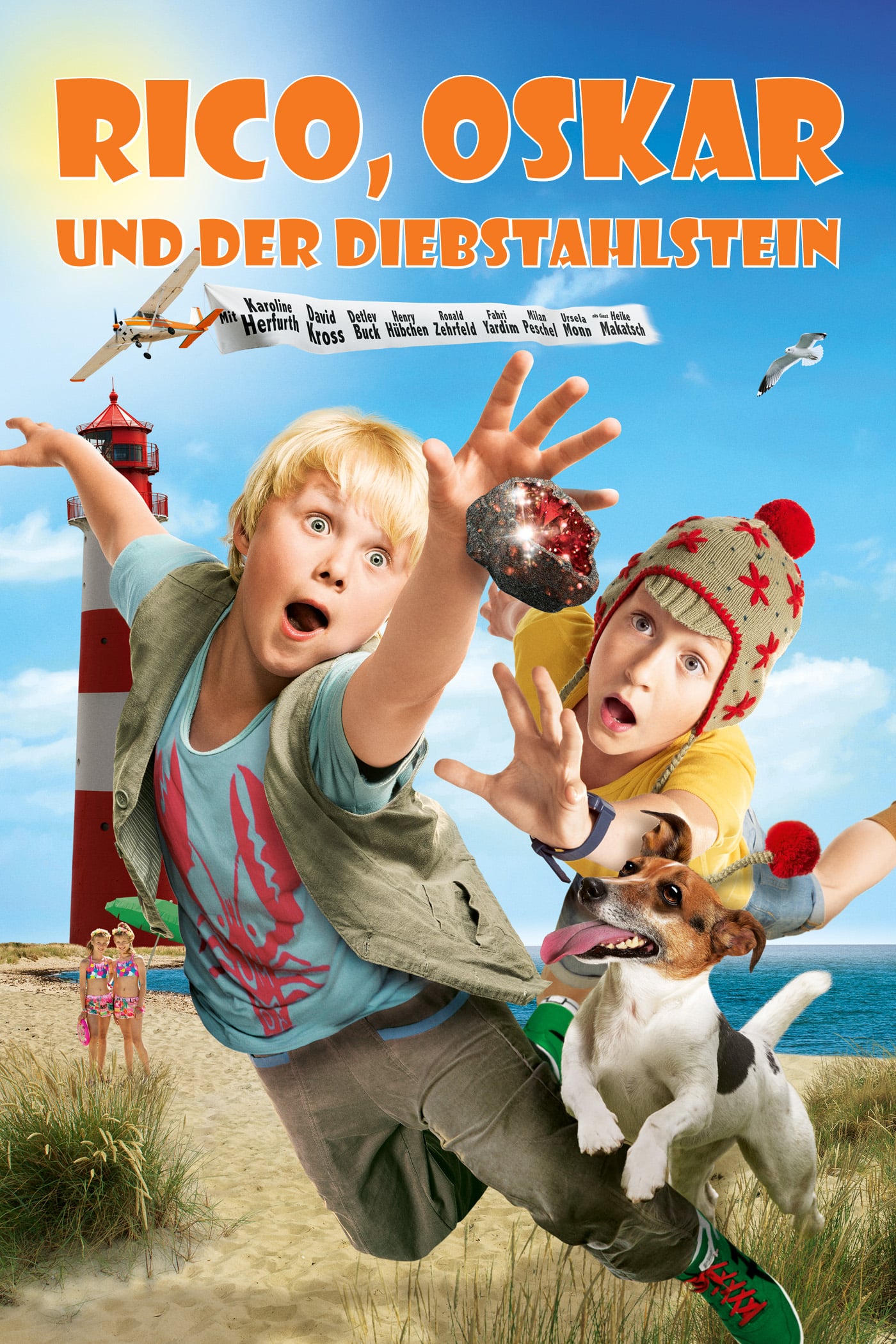 Plakat von "Rico, Oskar und der Diebstahlstein"