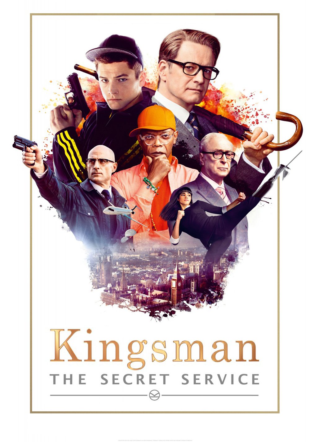 Plakat von "Kingsman: The Secret Service"