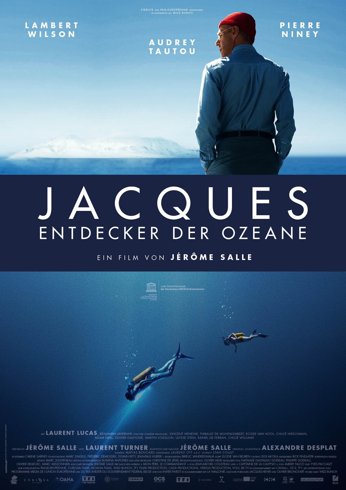 Plakat von "Jacques - Entdecker der Ozeane"