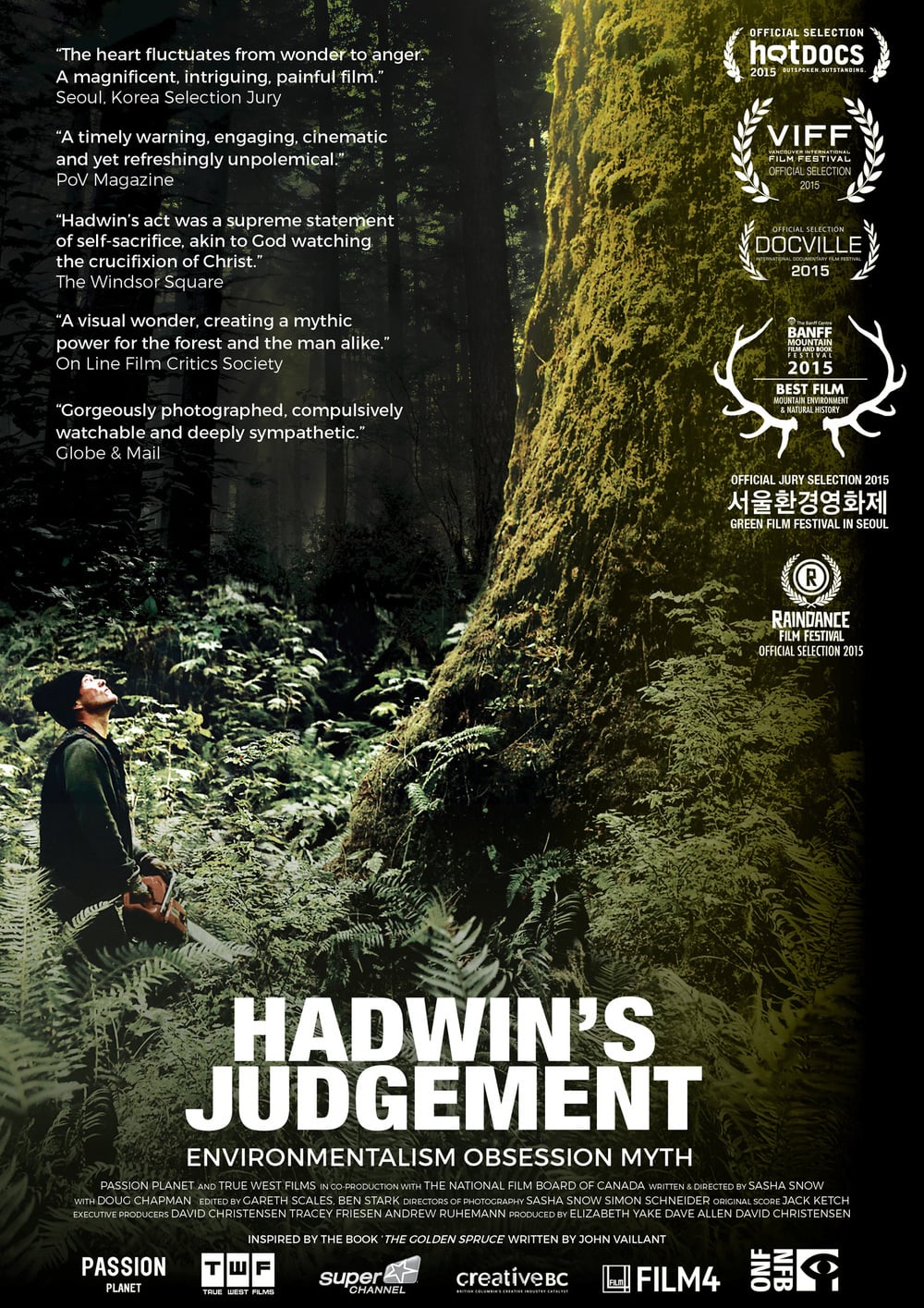 Plakat von "Hadwin's Judgement"