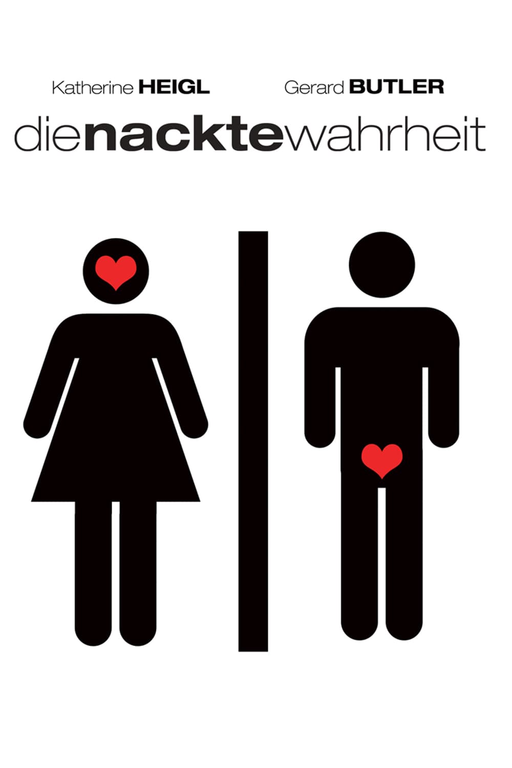 Plakat von "Die nackte Wahrheit"