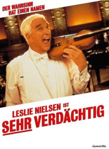 Plakat von "Leslie Nielsen ist sehr verdächtig"