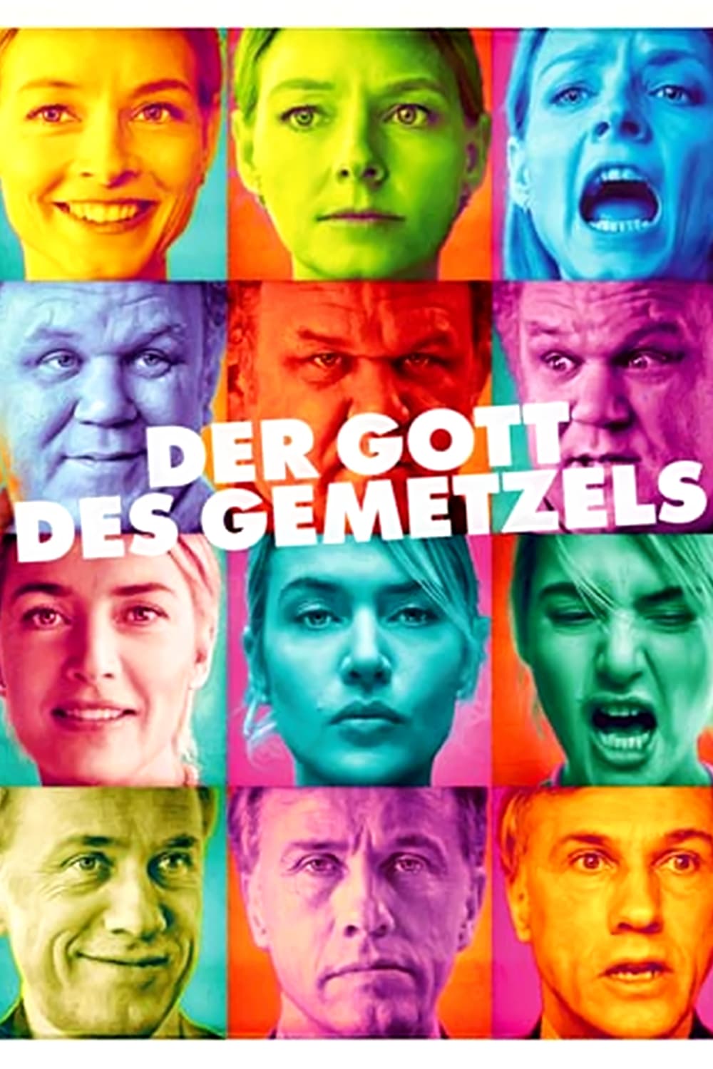 Plakat von "Der Gott des Gemetzels"