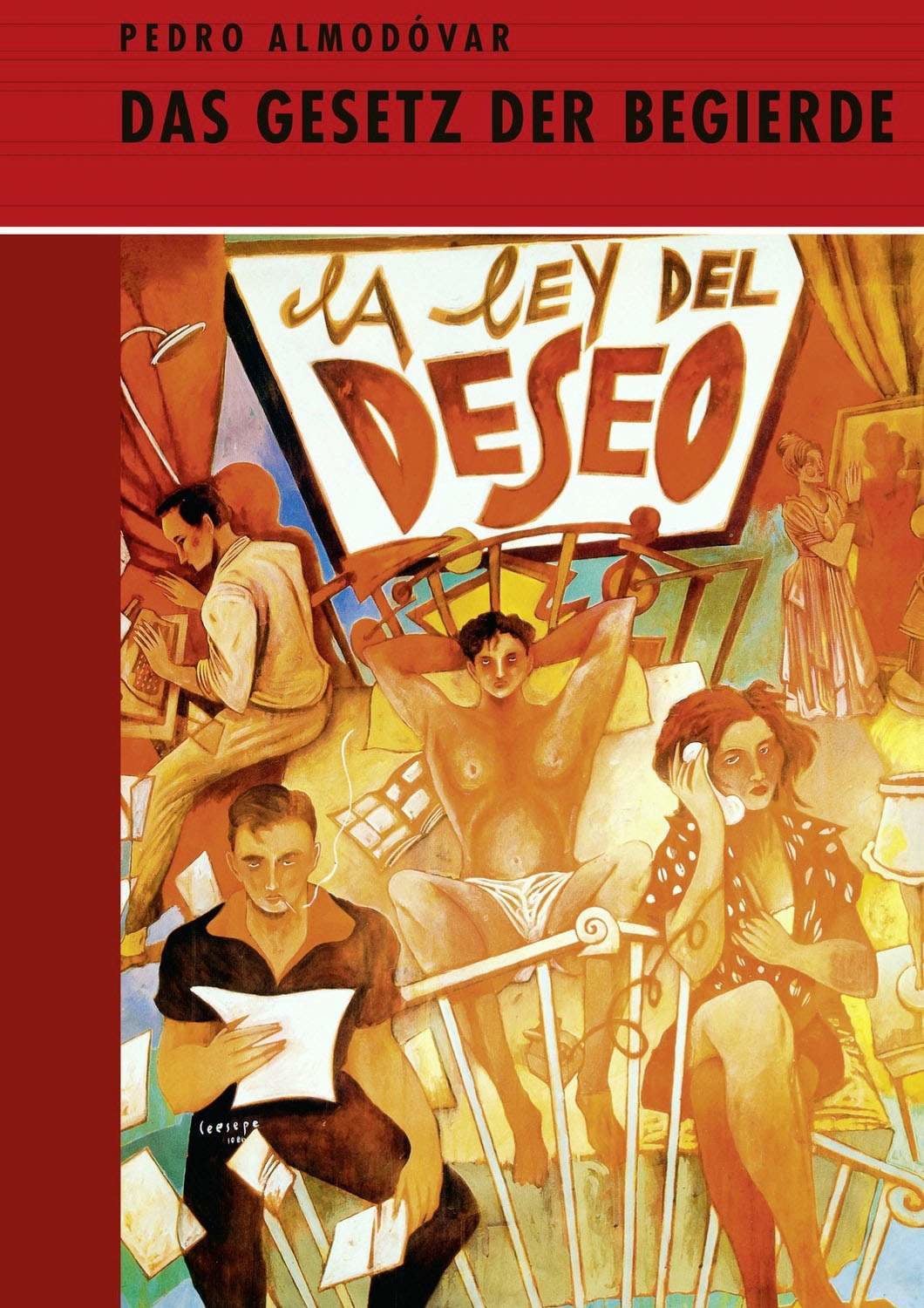 Plakat von "Das Gesetz der Begierde"