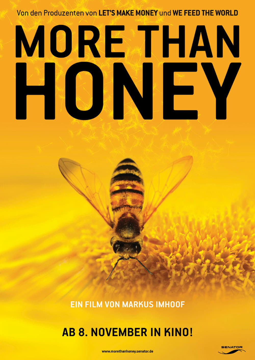 Plakat von "More than Honey - Bitterer Honig"