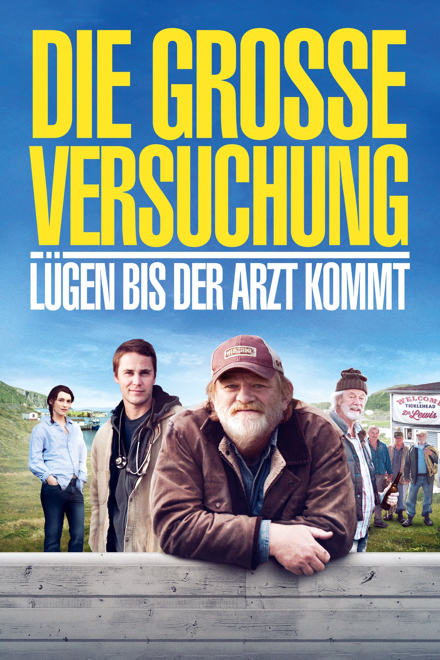 Plakat von "Die große Versuchung - Lügen, bis der Arzt kommt"