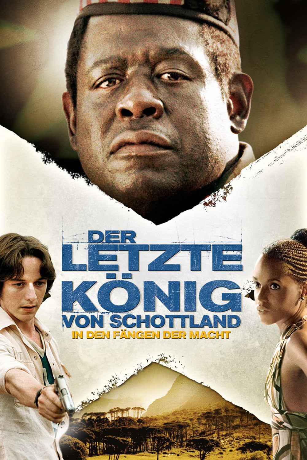 Plakat von "Der letzte König von Schottland"