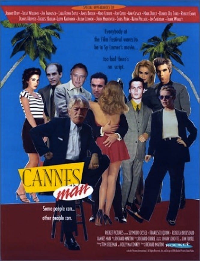 Plakat von "Cannes Man"