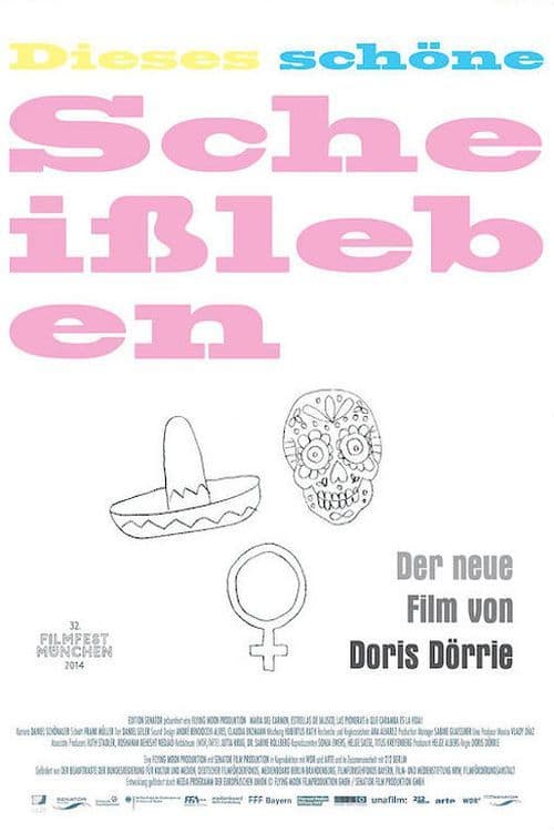 Plakat von "Dieses schöne Scheißleben"