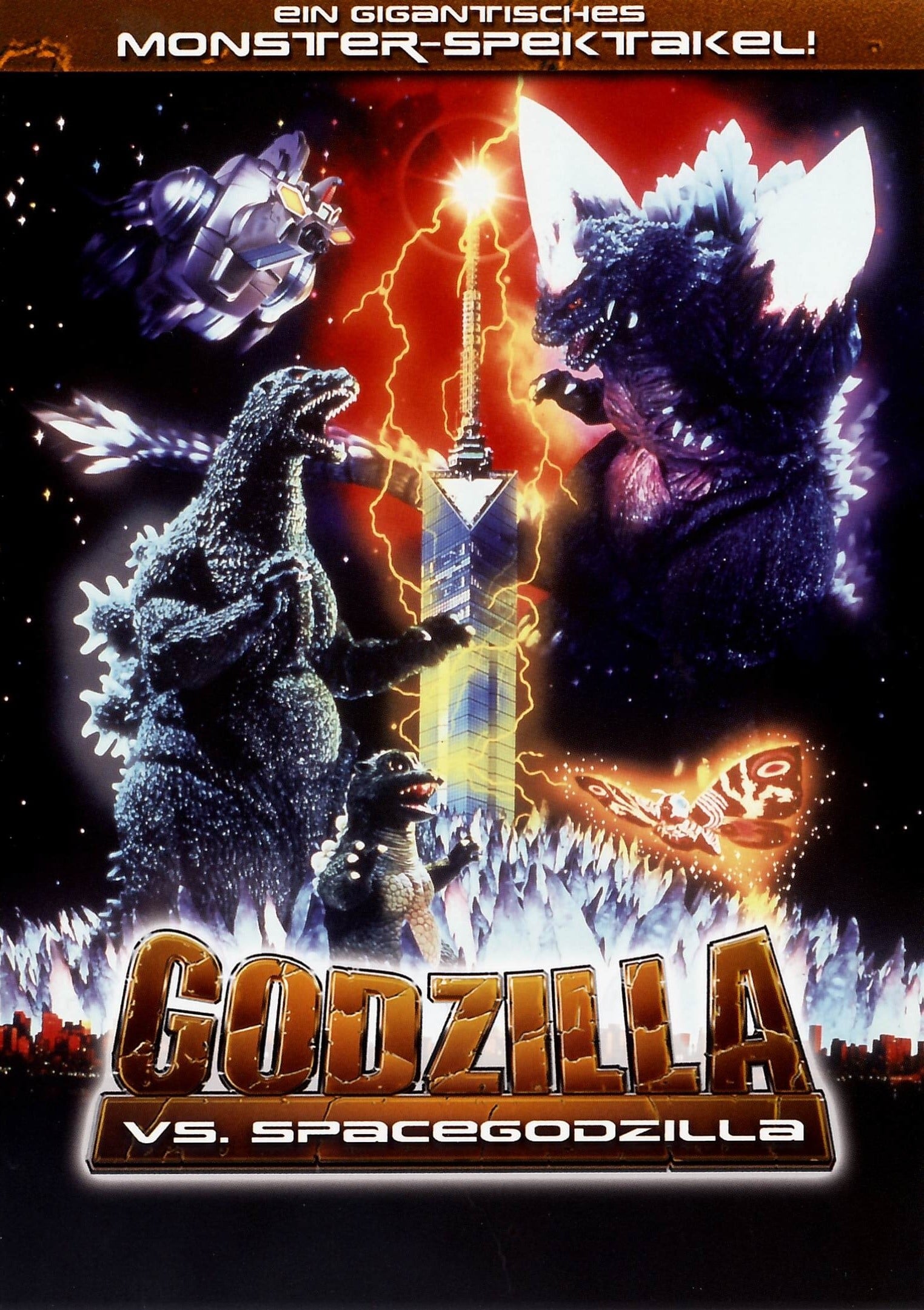 Plakat von "Godzilla vs. Spacegodzilla"