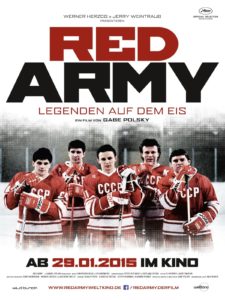 Plakat von "Red Army - Legenden auf dem Eis"