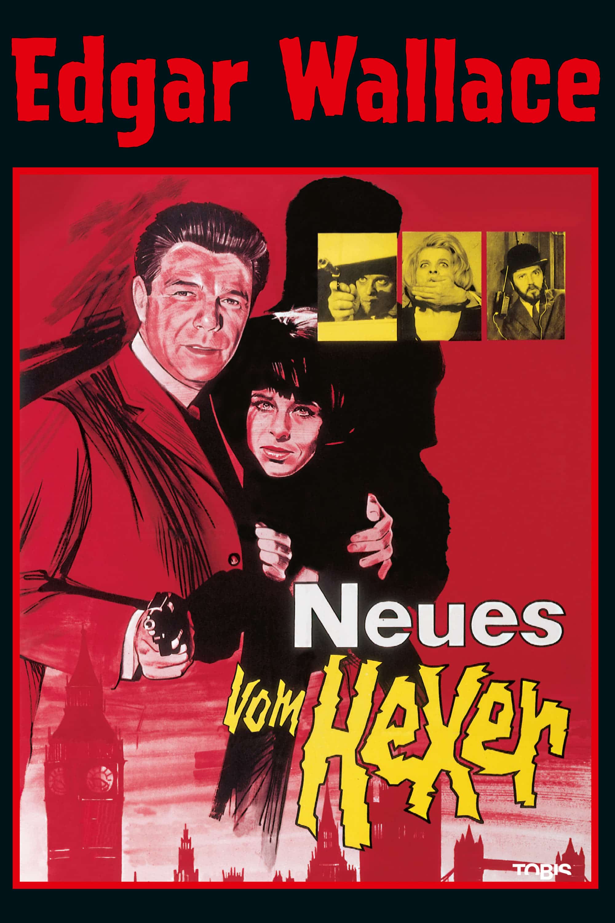 Plakat von "Edgar Wallace - Neues vom Hexer"