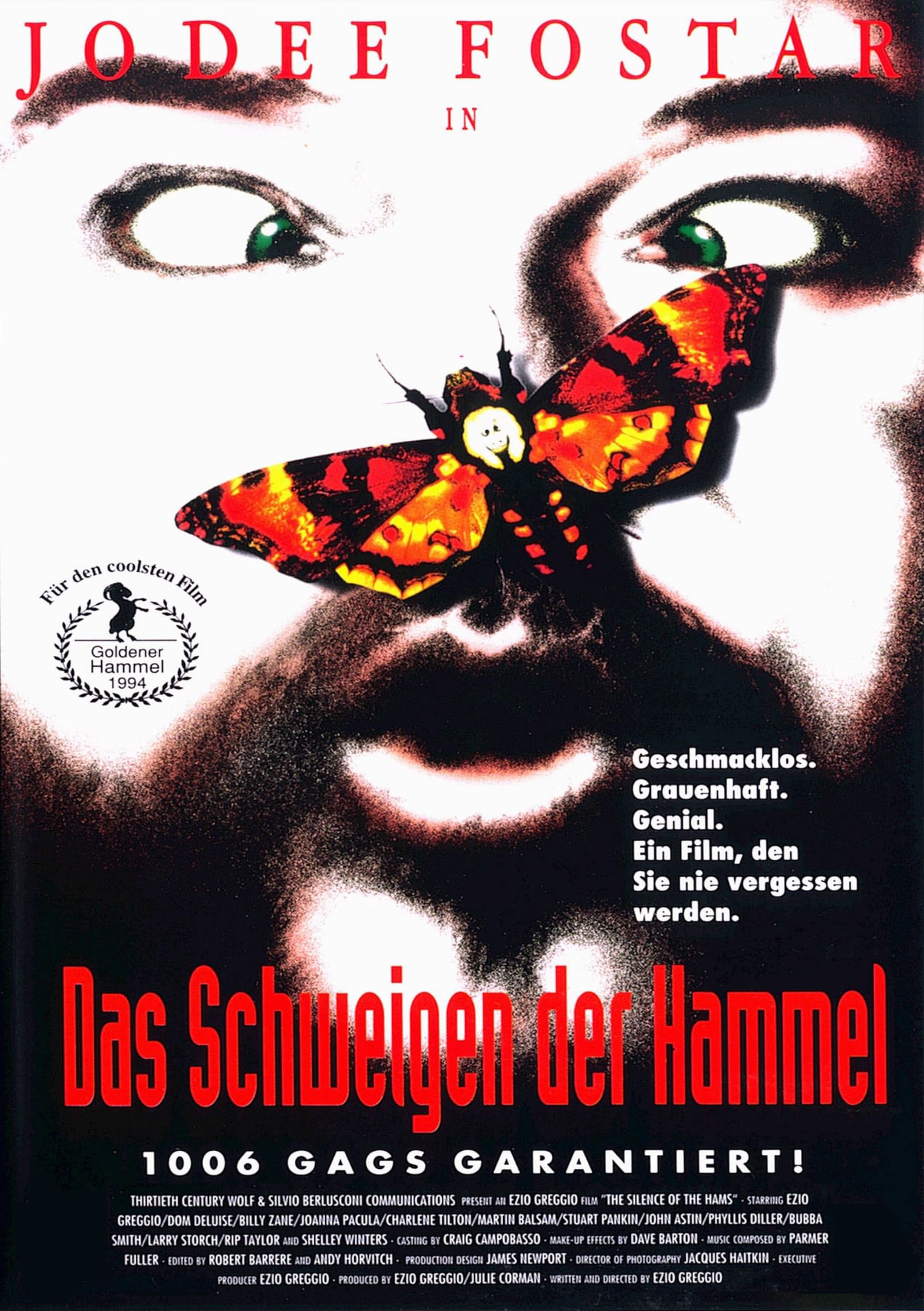 Plakat von "Das Schweigen der Hammel"
