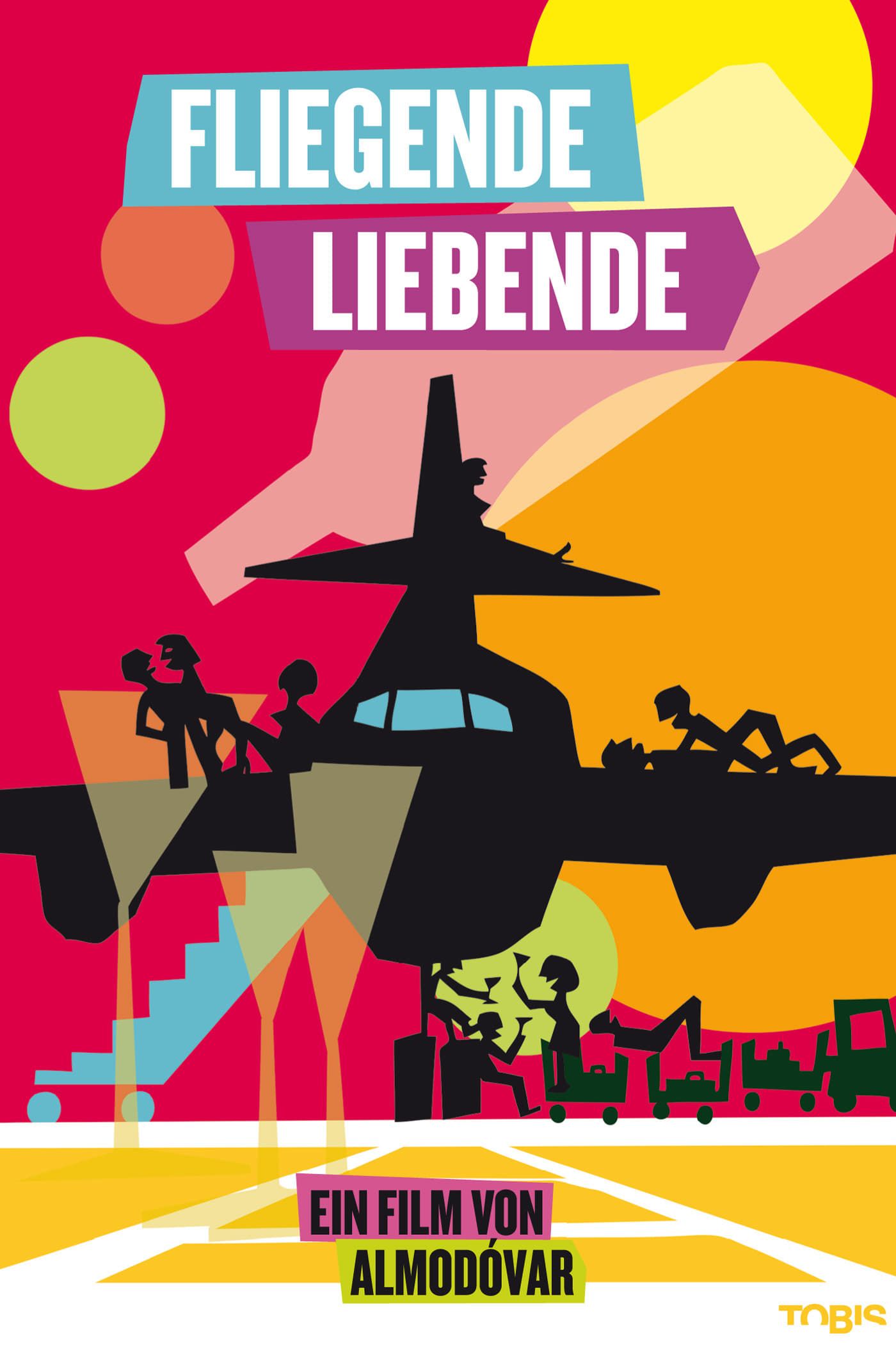 Plakat von "Fliegende Liebende"