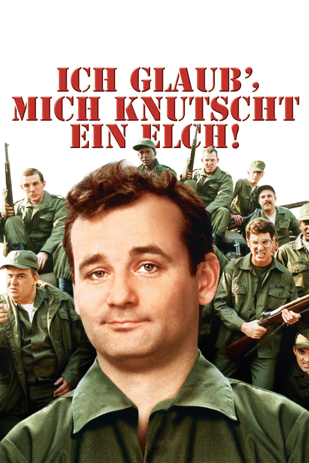 Plakat von "Ich glaub' mich knutscht ein Elch!"