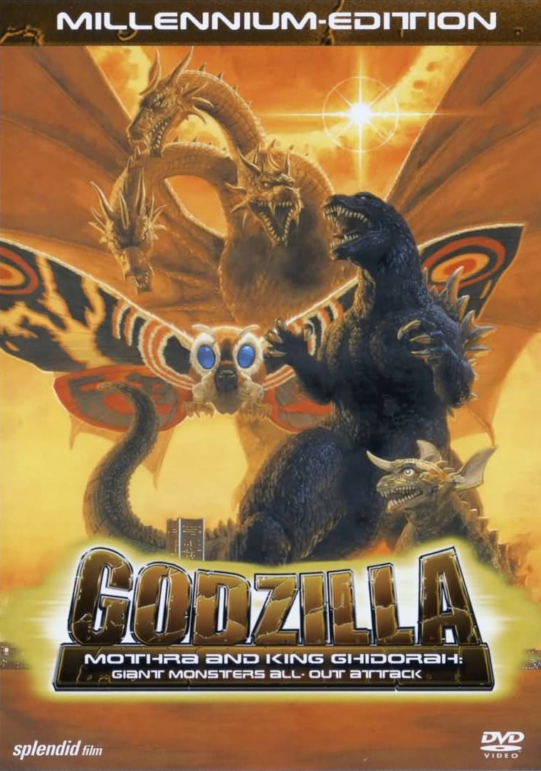 Plakat von "Godzilla, Mothra and King Ghidorah: Giant Monsters All Out Attack"