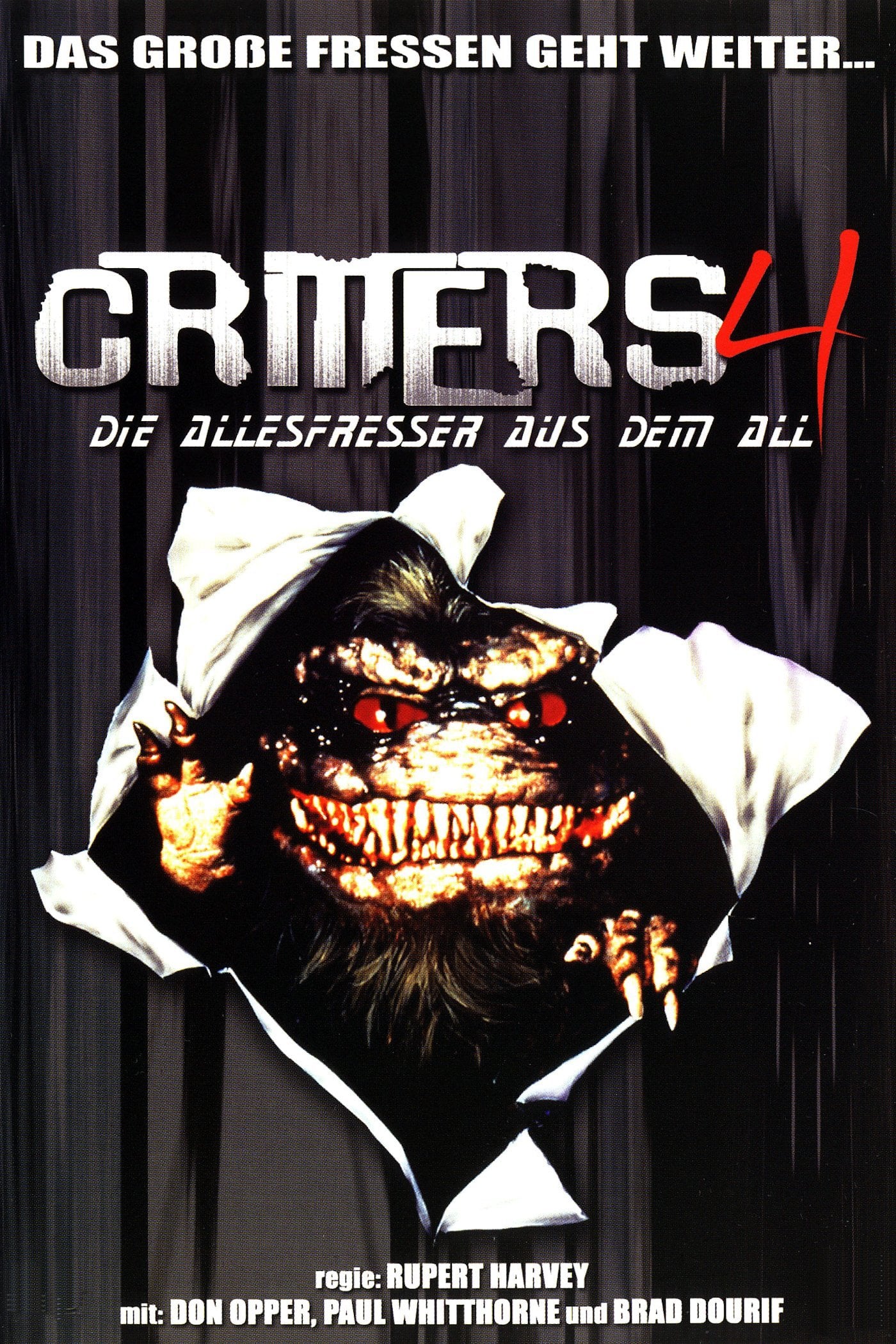 Plakat von "Critters 4 - Das große Fressen geht weiter"