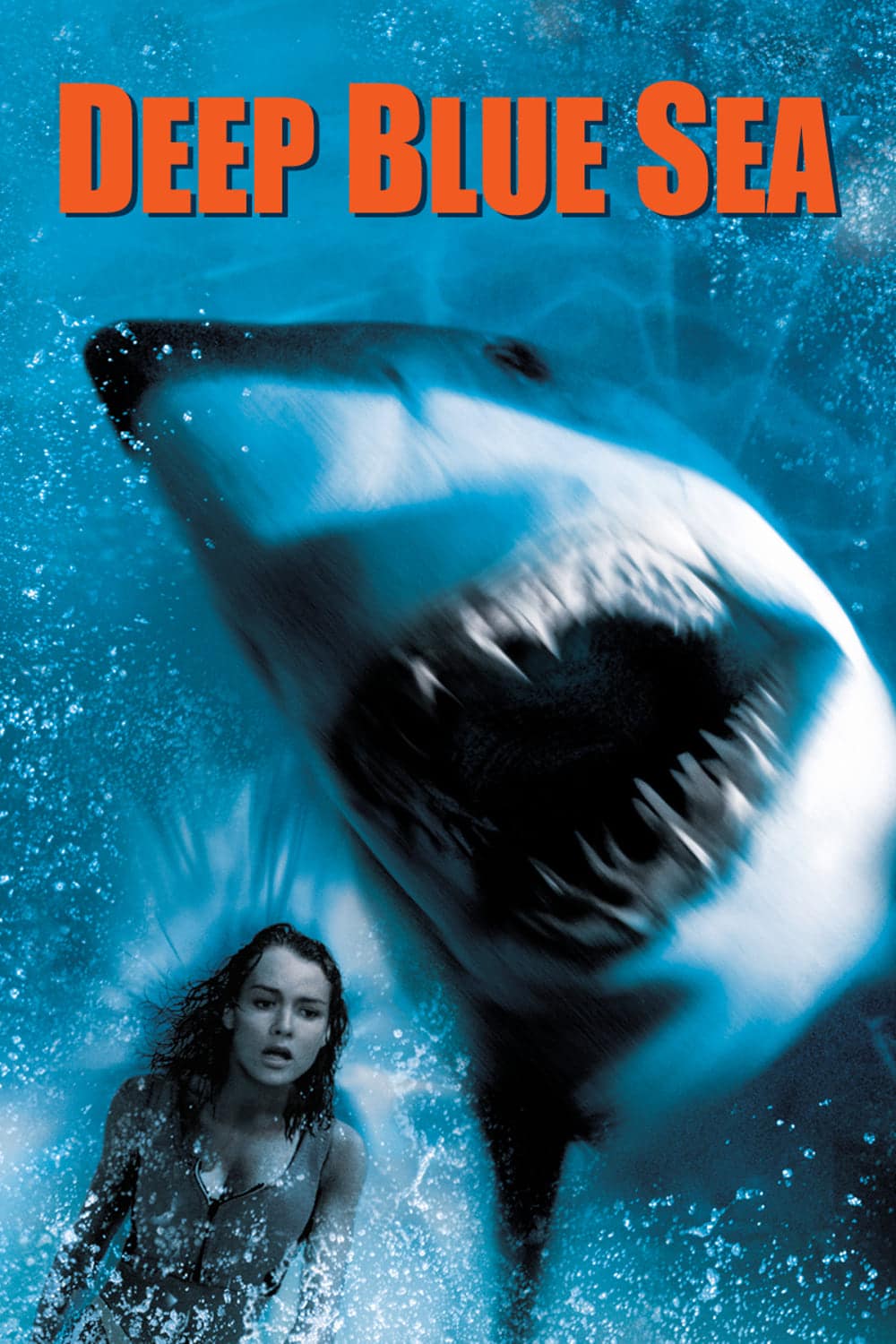Plakat von "Deep Blue Sea"