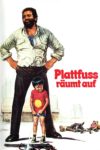 Plakat von "Plattfuß räumt auf"