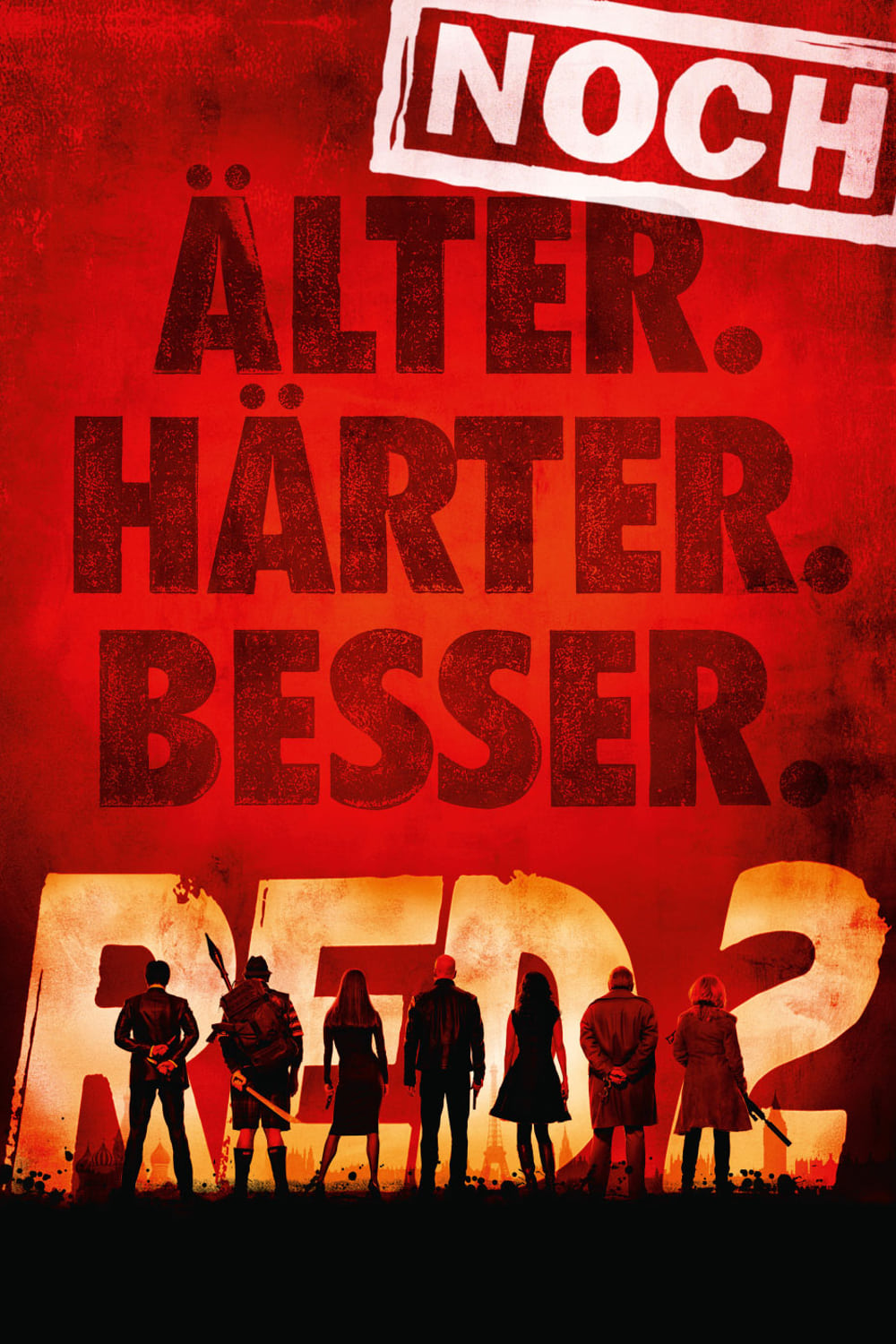 Plakat von "R.E.D. 2 - Noch Älter. Härter. Besser."