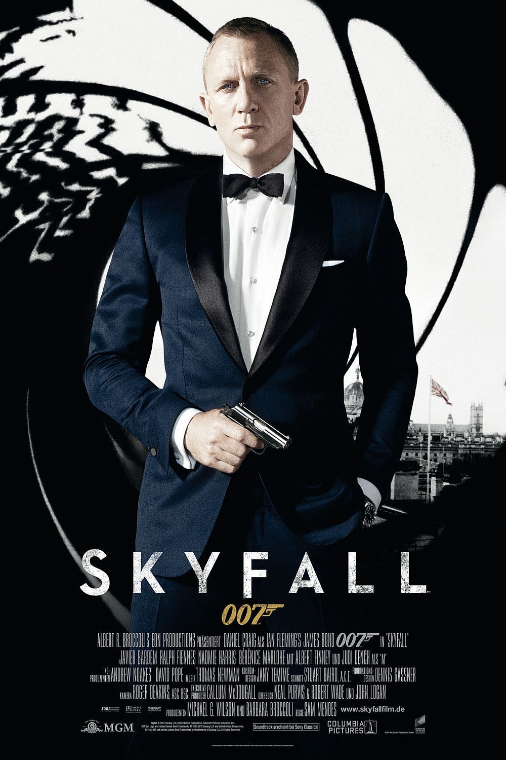 Plakat von "James Bond 007 - Skyfall"