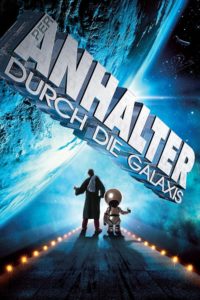 Plakat von "Per Anhalter durch die Galaxis"
