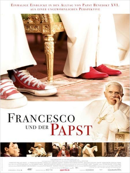 Plakat von "Francesco und der Papst"