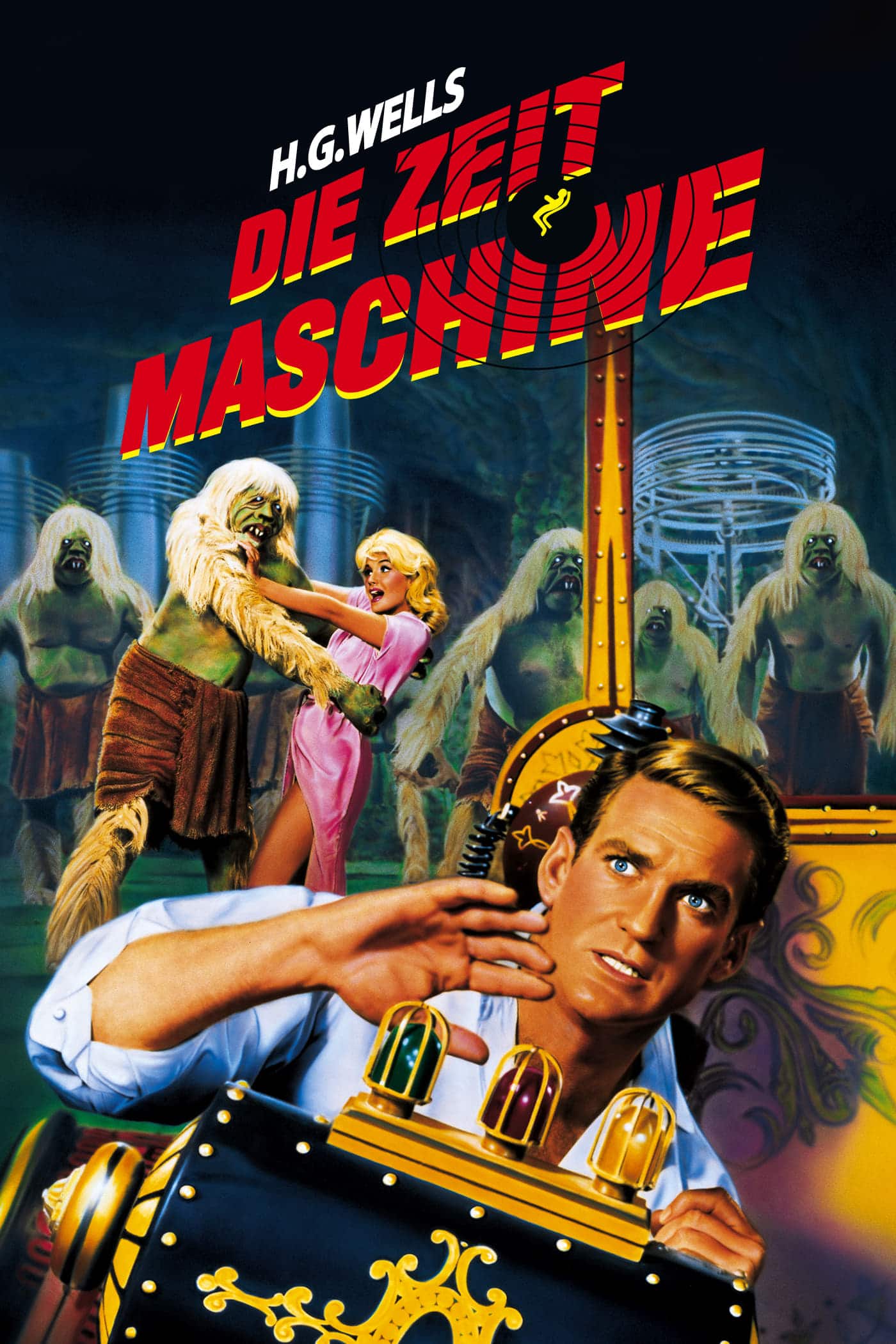 Plakat von "Die Zeitmaschine"