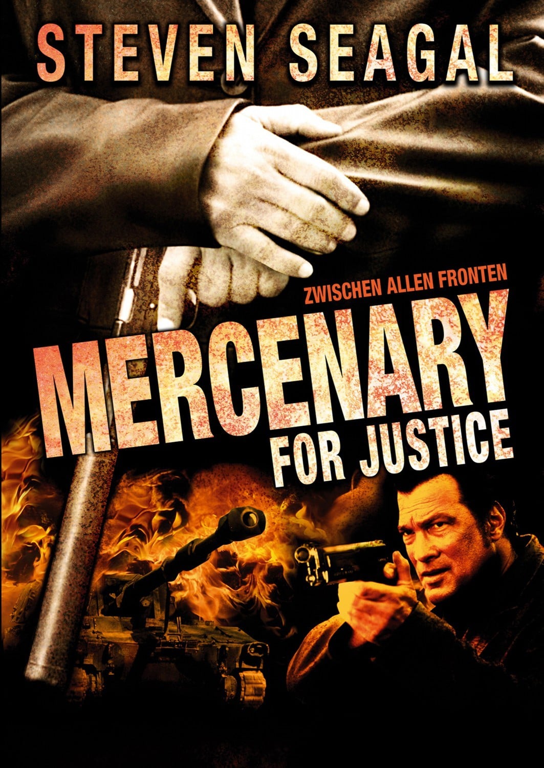 Plakat von "Mercenary for Justice"