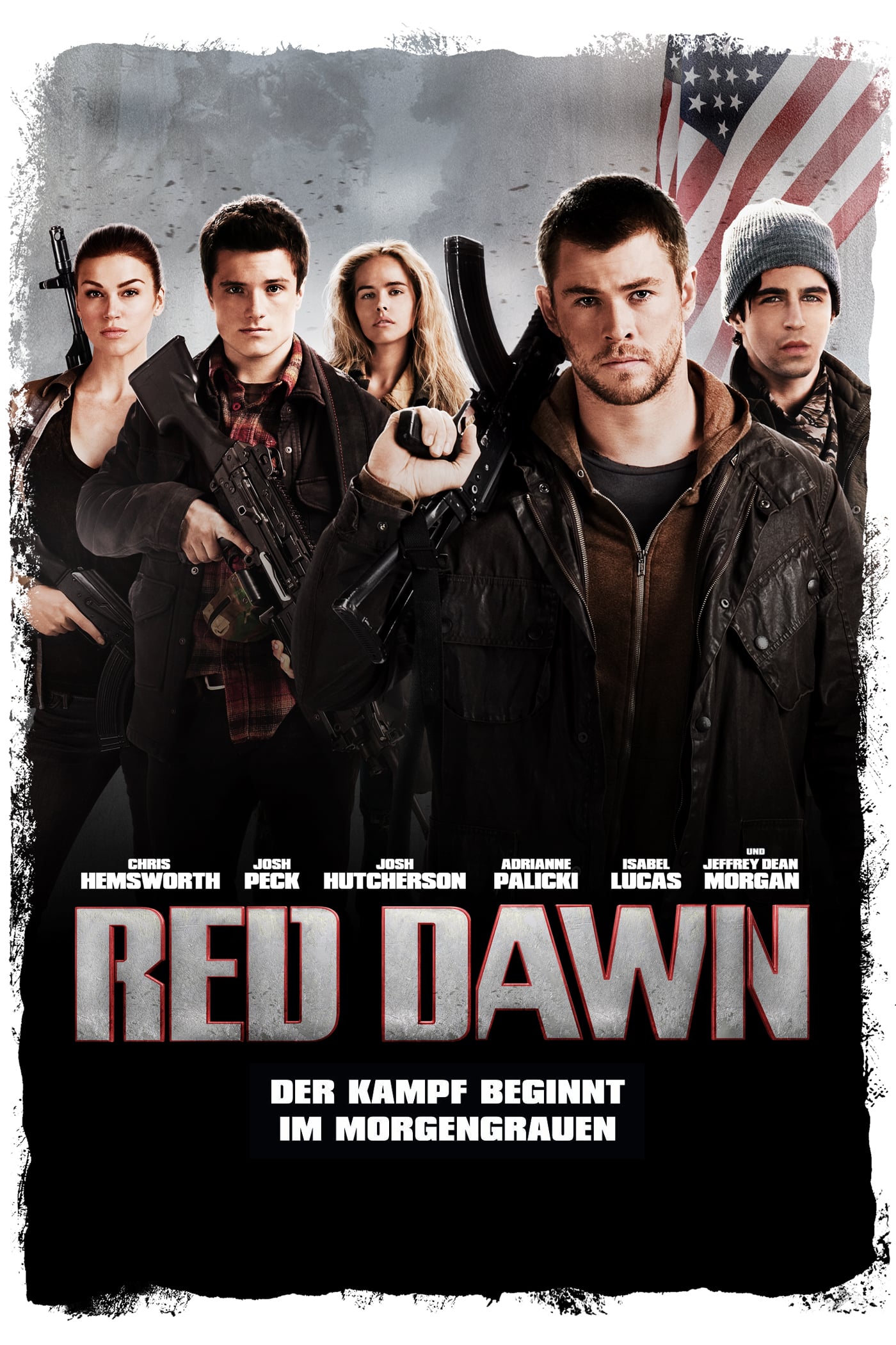 Plakat von "Red Dawn"