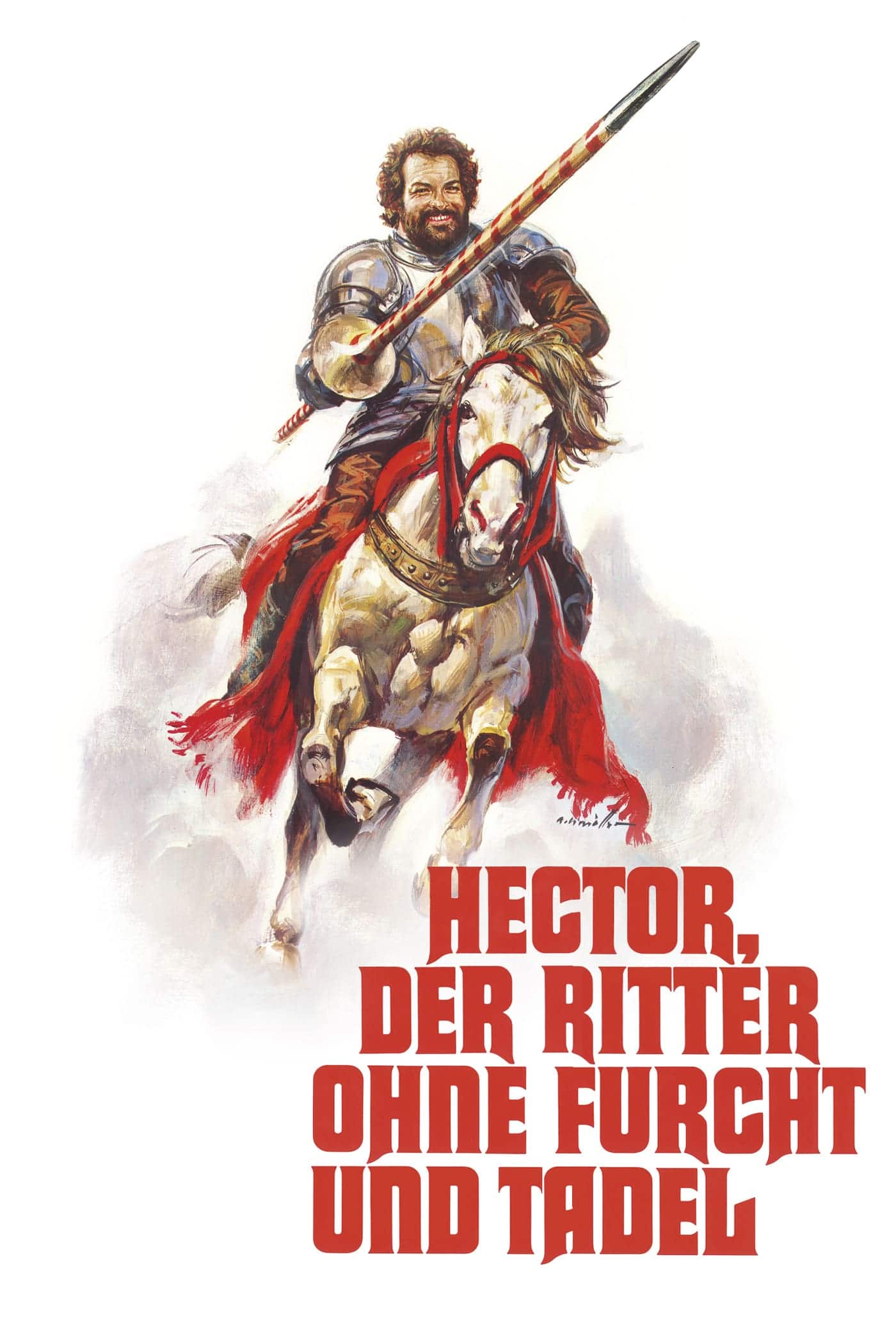 Plakat von "Hector, der Ritter ohne Furcht und Tadel"